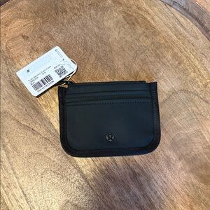 Lululemon Black True Identity Card case